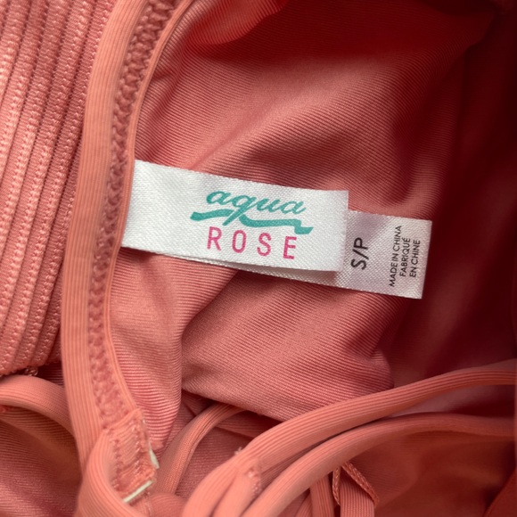 La vie en rose pink corset one piece swimsuit - Picture 5 of 5